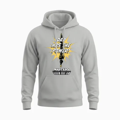 He-Man Vatertag Papa Hat Die Macht Unisex Hoodie - Ash