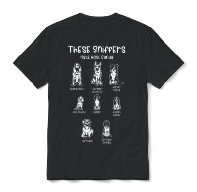 Dog Lover Dog Owner Dog German Shepherd Dachshund Unisex T-Shirt - Black