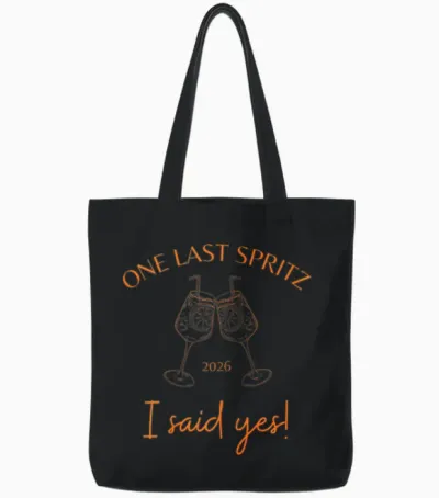 Vino Und Spritz Junggesellinnenabschied Jga Outfit Braut Tote Bags - Black