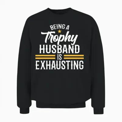 Wedding Anniversary Graphic for Husbandwedding Ann Unisex Sweatshirt - Black
