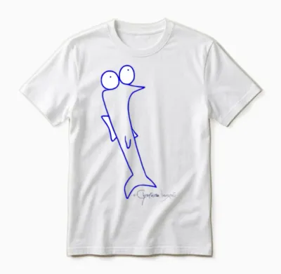 Roach - Piscis Rutilus Unisex T-Shirt - White