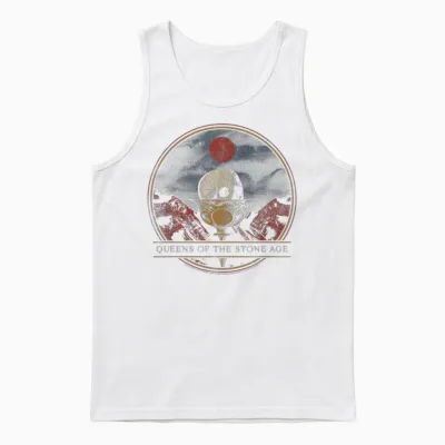 Queens of Stone Age Chalice Unisex Tank Top - White