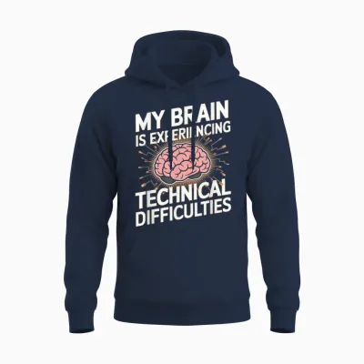 Drôle De Patient De La Maladie De Parkinson Unisex Hoodie - Navy