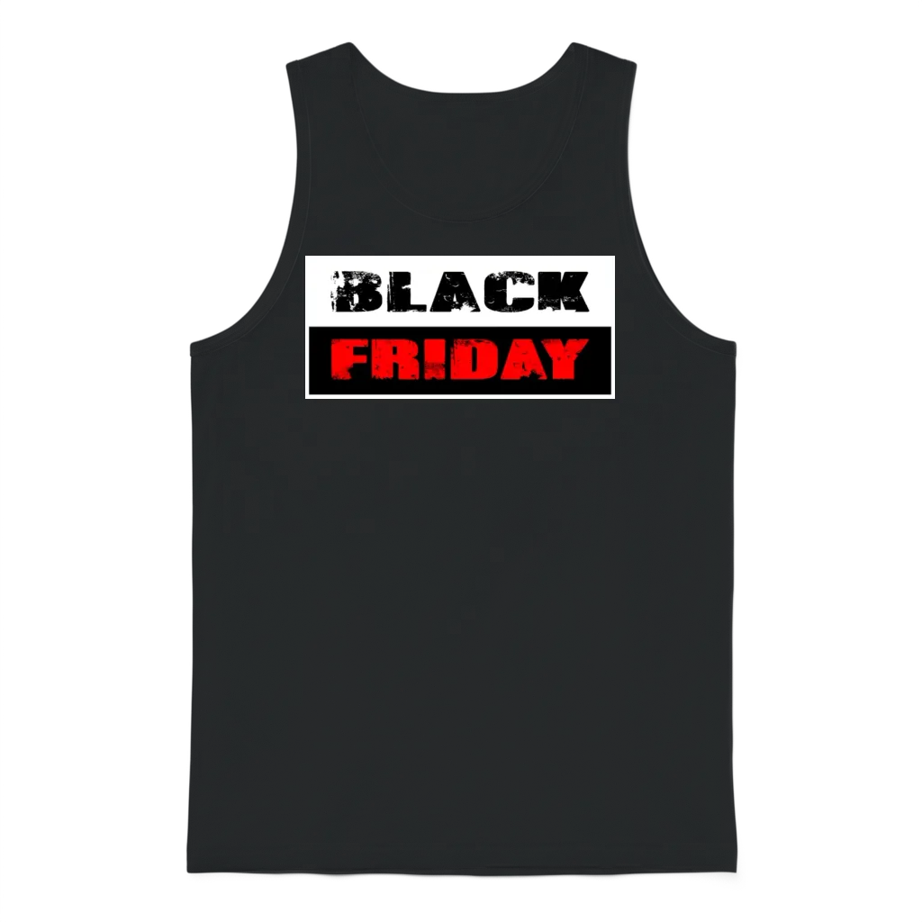 Black Friday Unisex Tank Top - Black