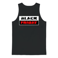Black Friday Unisex Tank Top - Black – 1