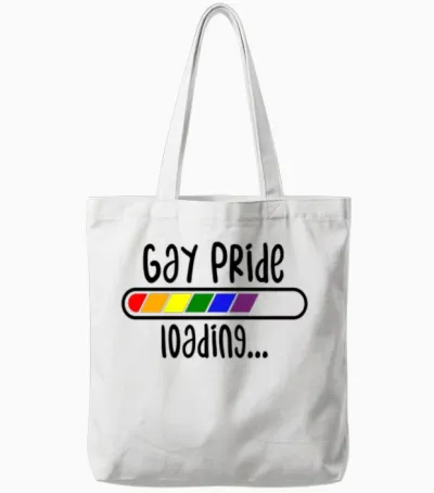 Loading Your Pride Tote Bags - White