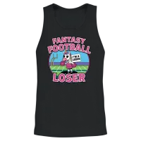 Fantasy Football Loser Unicorn Unisex Tank Top - Black – 2