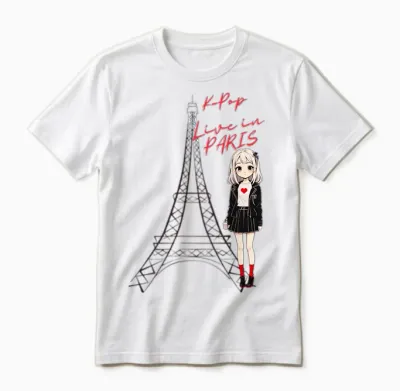 K-Pop Music - K-Drama - Korea - Gift Girl Unisex T-Shirt - White