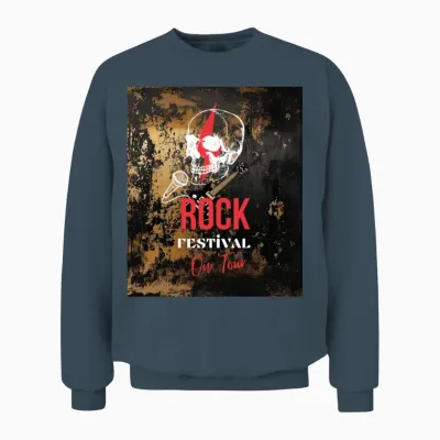 Rock Festival on Tour Unisex Sweatshirt - Dark Heather