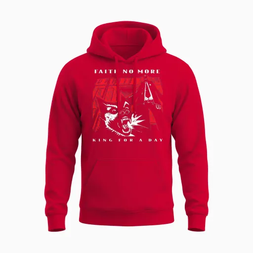 Official Faith No More King for a Day Alternative Metal Band Unisex Hoodie - Red