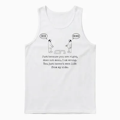 Funny Xkcd Unisex Tank Top - White