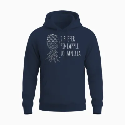 Swingers Gifts | Pineapple Swinging Lifestyle Funn Unisex Hoodie - Navy