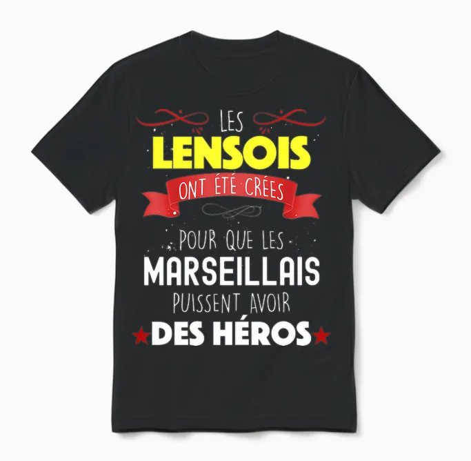 Homme Rc Lens Homme Humour Papa Papy Tonton Garçon Fan De Foot T-Shirt Haut De Gamme Unisex T-Shirt in Black