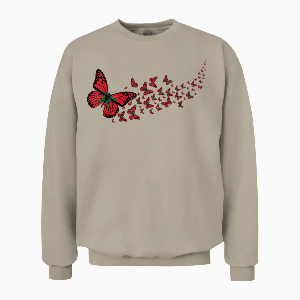 Drapeau Maroc Pride Maroc Unisex Sweatshirt in Sand