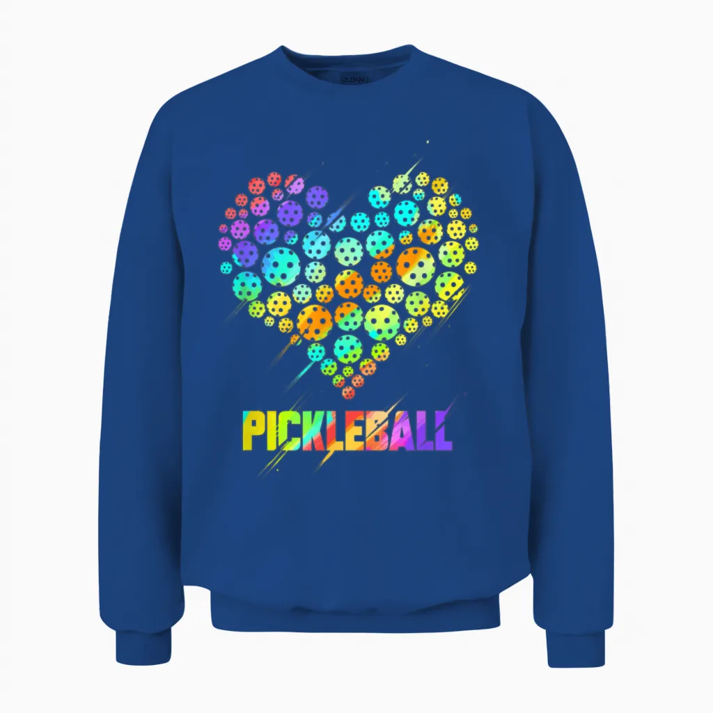 Funny Pickleball Unisex Sweatshirt in Royal
