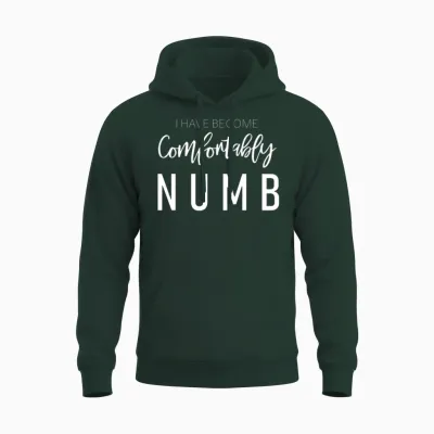 Comfortably Numb Unisex Hoodie - Forest