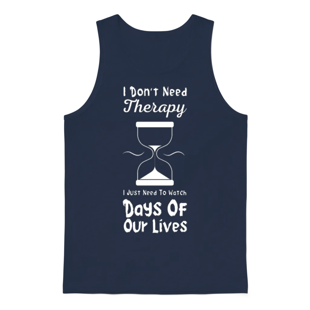 Days of Our Lives Unisex Tank Top - Navy