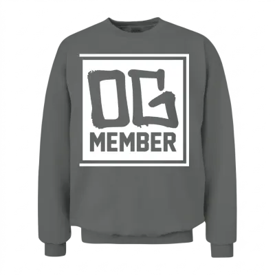 Og Member Unisex Sweatshirt - Graphite Heather