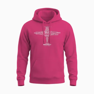Full Phonetic Alphabet Shirt | Cute Plane Letters Tee Gift Unisex Hoodie - Heliconia