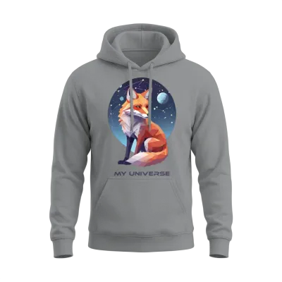 Space Animal Designs for Gifts Unisex Hoodie - Sport Grey