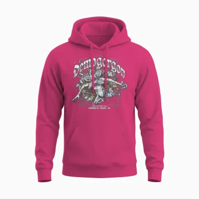 Stranger Things Demogorgon Band Unisex Hoodie - Heliconia