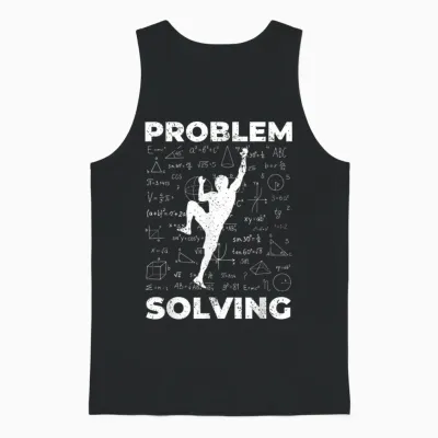 Climbing Gift for Climbing Bolder Boulder T-Shirt, Black, S Unisex Tank Top - Black