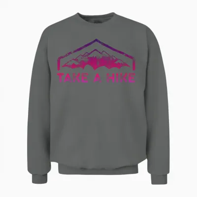 Take a Hike Day Unisex Sweatshirt - Graphite Heather