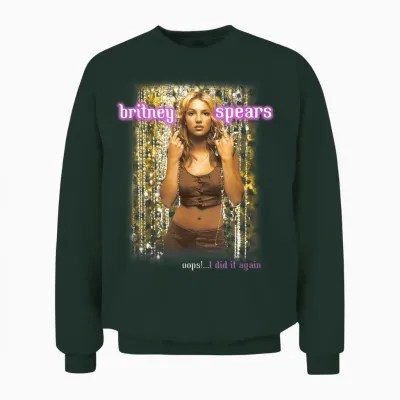 Britney Spears - Oops!... I Did It Again Tour Birthday T-Shirt, Black Unisex Sweatshirt - Forest