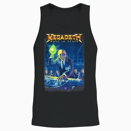 Megadeth - Rust in Peace Unisex Tank Top - Black