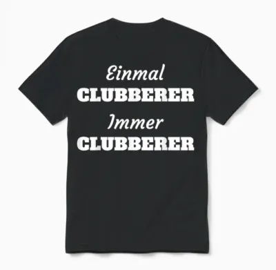 Nürnberg Einmal Clubberer Immer Clubberer Fans Fußball Unisex T-Shirt - Black