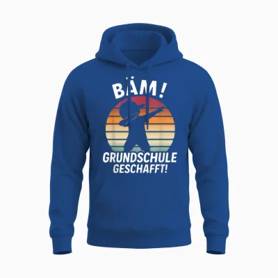 Bäm Grundschule Geschafft Grundschule Abschluss 2026 Unisex Hoodie - Royal
