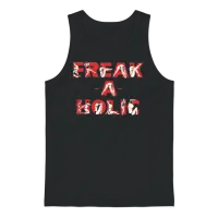 Freak a Holic Unisex Tank Top - Black – 1