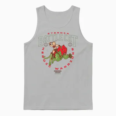 Maîtres De L'univers : Chat De Combat Eternia Unisex Tank Top - Ash
