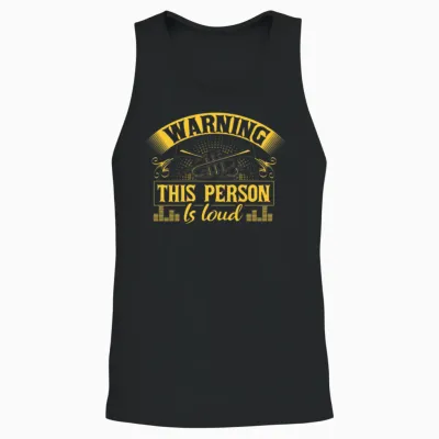 Trumpet Player Concert Unisex Tank Top - Black