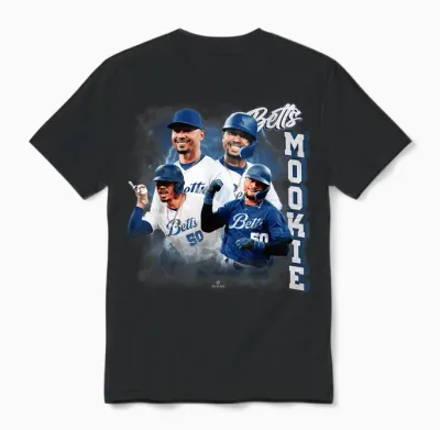 Mookie Betts | Los Angeles Baseball Mlb Player | Mlbbet5004 Unisex T-Shirt - Black