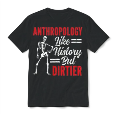 Anthropology Like History but Dirtier Unisex T-Shirt - Black