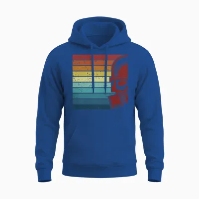 Retro Uranium Nuclear Power Plant Energy Nuclear Unisex Hoodie - Royal