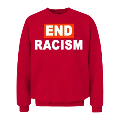 Nfl End Racism Unisex Sweatshirt - Red
