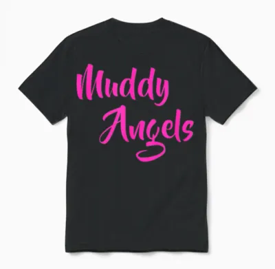 Mud Run Race Team 4x4 Offroading Atv Muddy Angels Matching Unisex T-Shirt - Black