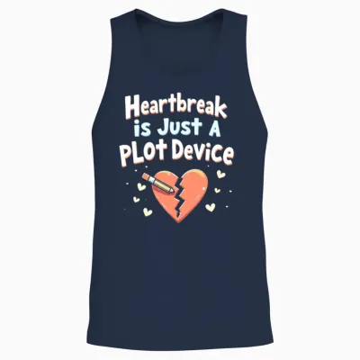 Breakup Empowerment Self-Love Fresh Starts Unisex Tank Top - Navy