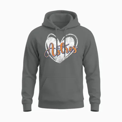 Vintage Astro Retro Style 70s 80s 90s First Name Unisex Hoodie - Graphite Heather