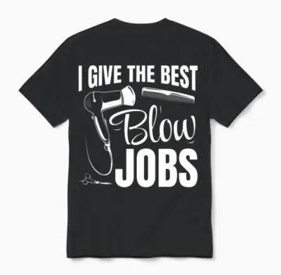 Sarcastic Hair Artist Women Hairdresser Unisex T-Shirt - Black