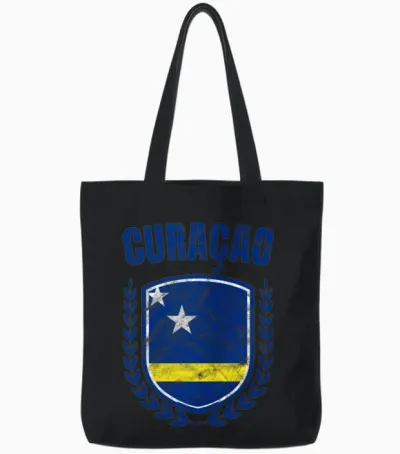 Curaçao Tote Bags - Black