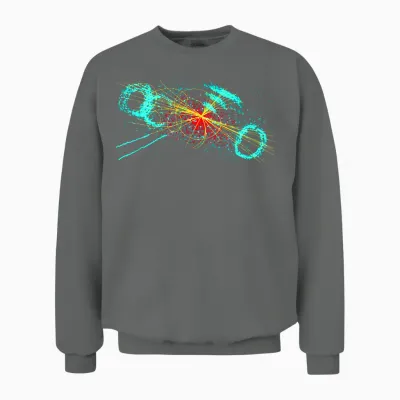 Cooles T-Shirt - Physik Theory Higgs Boson Element Unisex Sweatshirt - Graphite Heather