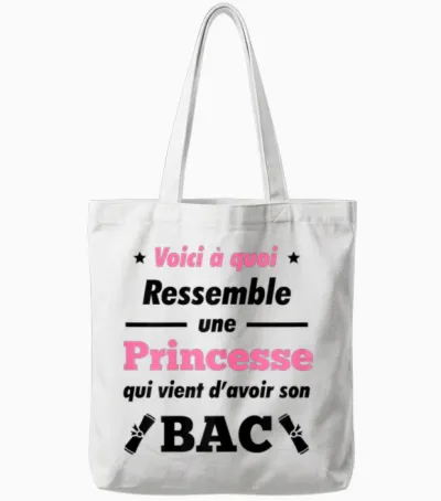 Bac 2025 Baccalaureate Congratulations Humour Gift Bac 2025 Tote Bags - White