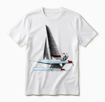 Catamaran Unisex T-Shirt - White