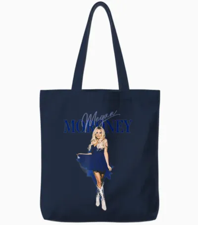 Megan Moroney Am I Okay Dress Tote Bags - Navy