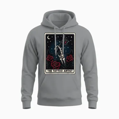 The Tattoo Artist Unisex Hoodie - Sport Grey