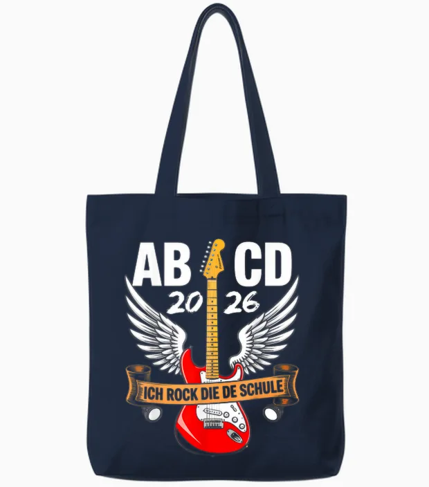 Schule Einschulung Schulkind 2026 Jungen Schultüte Junge Tote Bags in Navy