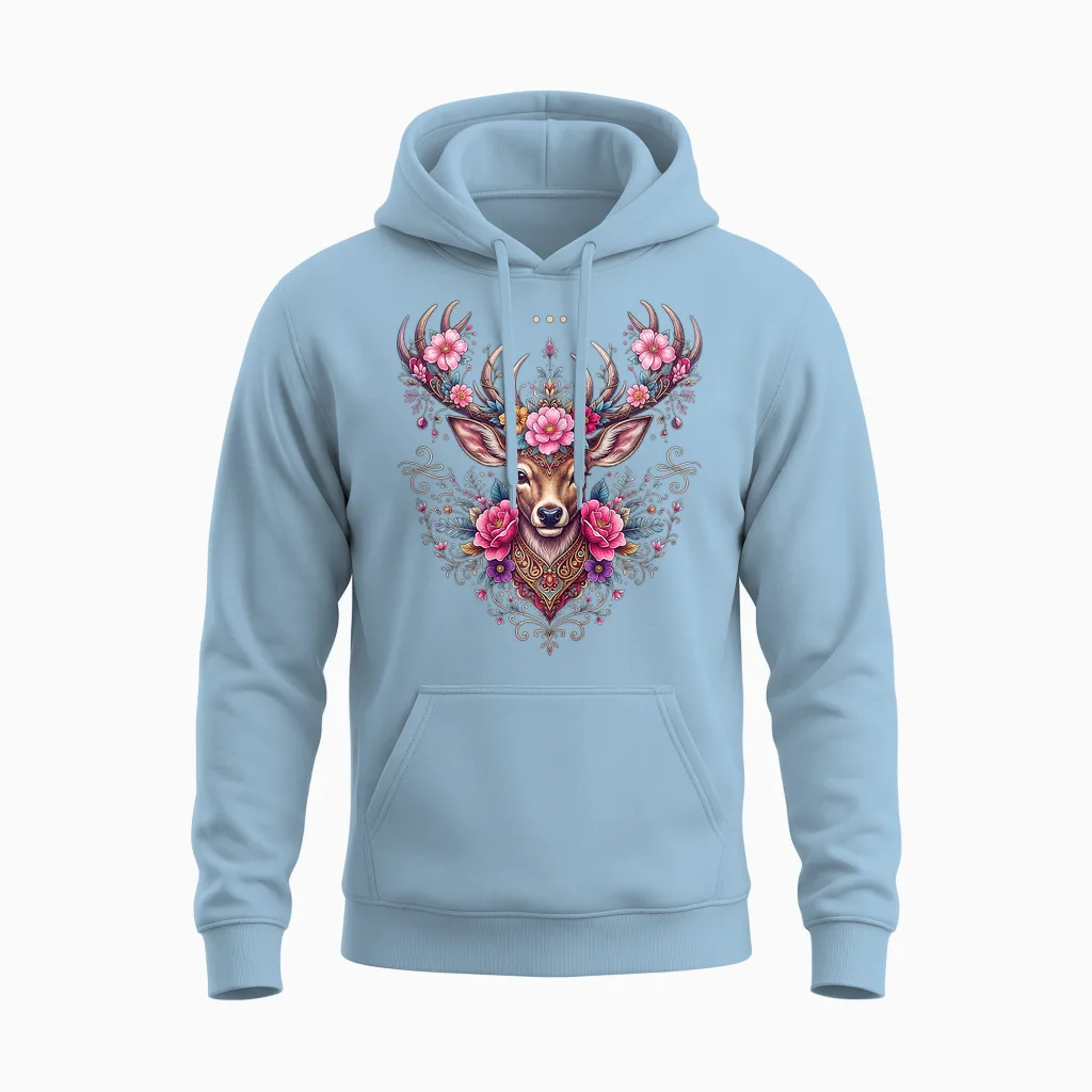 Passend Für Oktoberfest Damen Trachtenshirt Dirndl Trachten Unisex Hoodie in Light Blue
